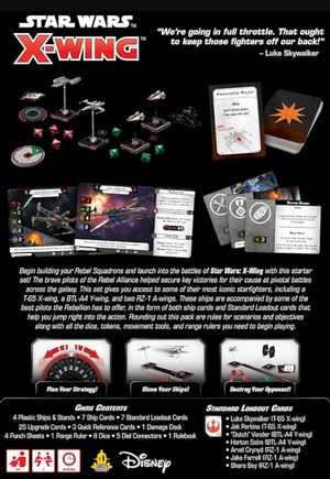 Star Wars X-Wing: 2nd Edition - Rebel Alliance Starter Set