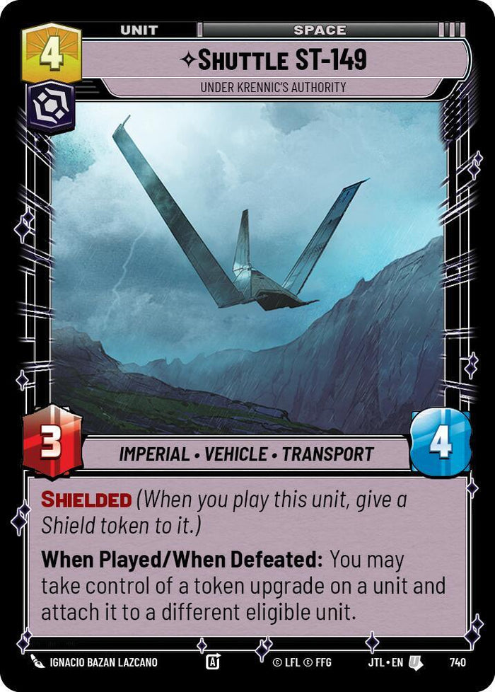 SWU - Shuttle ST-149 - Under Krennic's Authority  (740) (Foil)