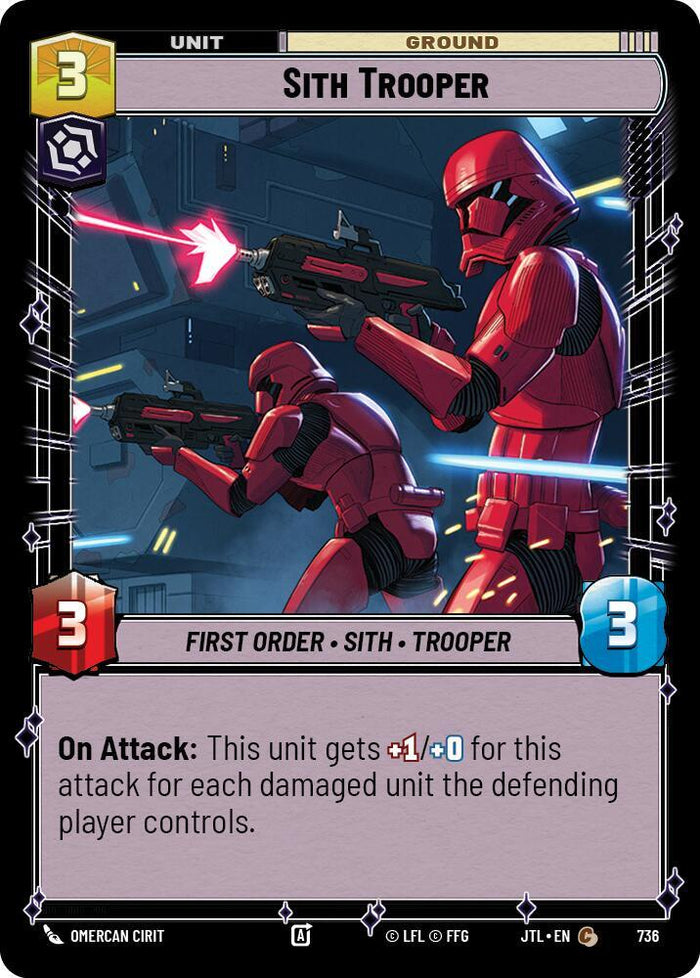 SWU - Sith Trooper  (736) (Foil)