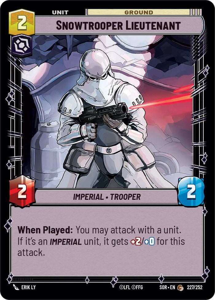 SWU - Snowtrooper Lieutenant (227/252)