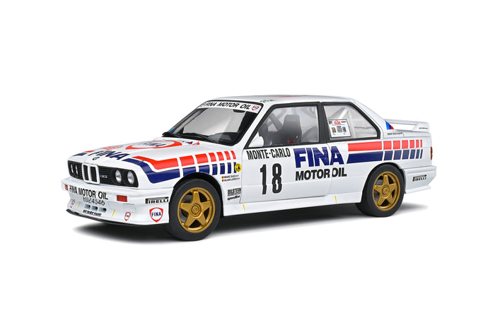 Solido - 1/18 BMW E30 M3 Group .A Rally Montecarlo 1989