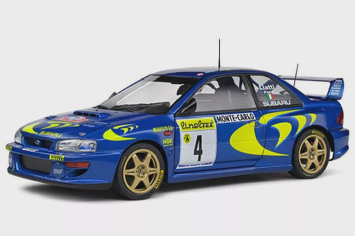 Solido - 1/18 Subaru Impreza 22B Blue Rally Monte