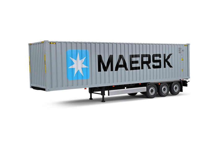 Solido - 1/24 Container Trailer Maersk Grey