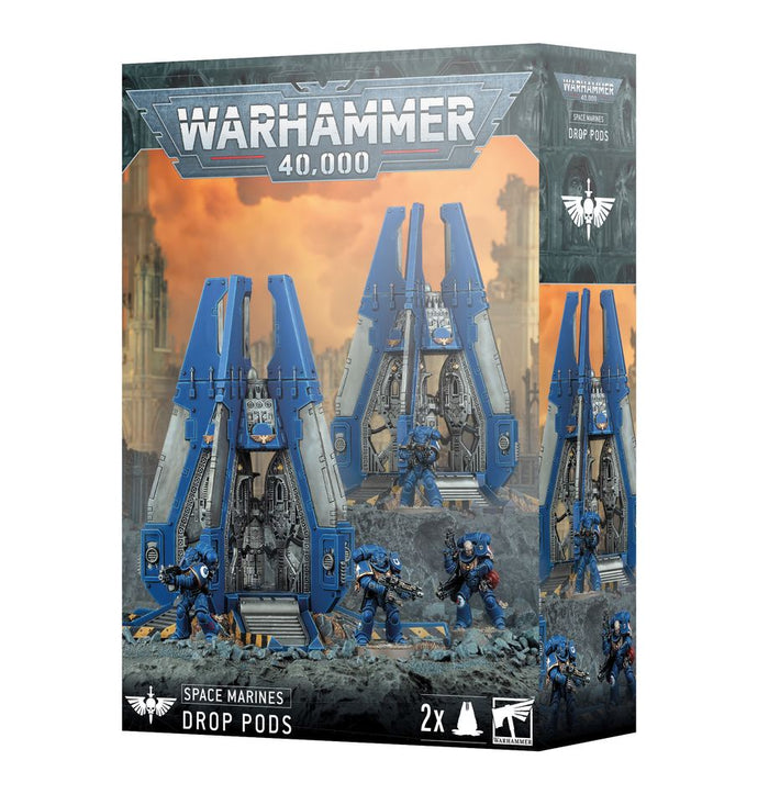 GW - Warhammer 40k Space Marines: Drop Pods  (48-101)