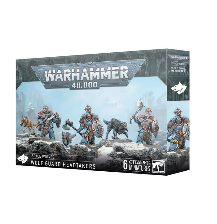 GW - Warhammer 40k Space Wolves: Wolf Guard Headtakers  (53-29)