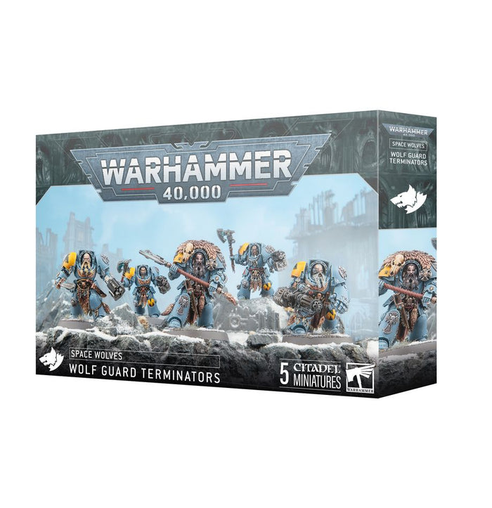GW - Warhammer 40k Space Wolves: Wolf Guard Terminators  (53-36)