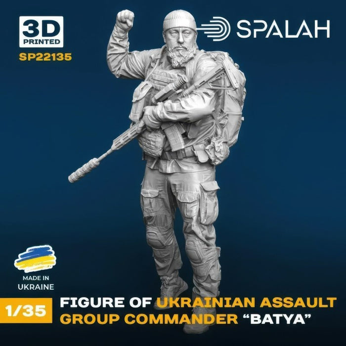 Spalah Models - 1/35 Ukrainian Assault Group Commander Batya