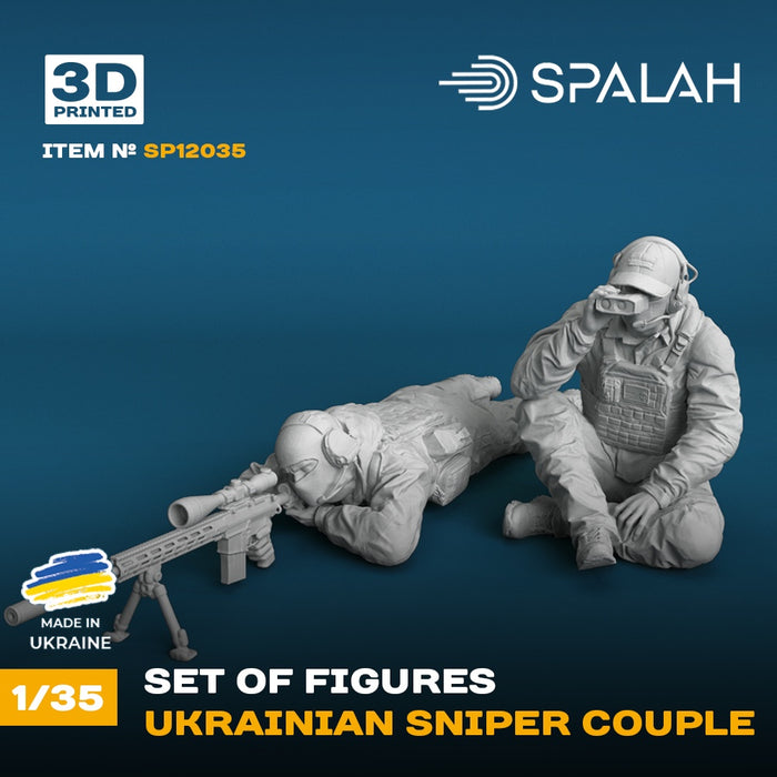 Spalah Models - 1/35 Ukrainian Sniper Couple