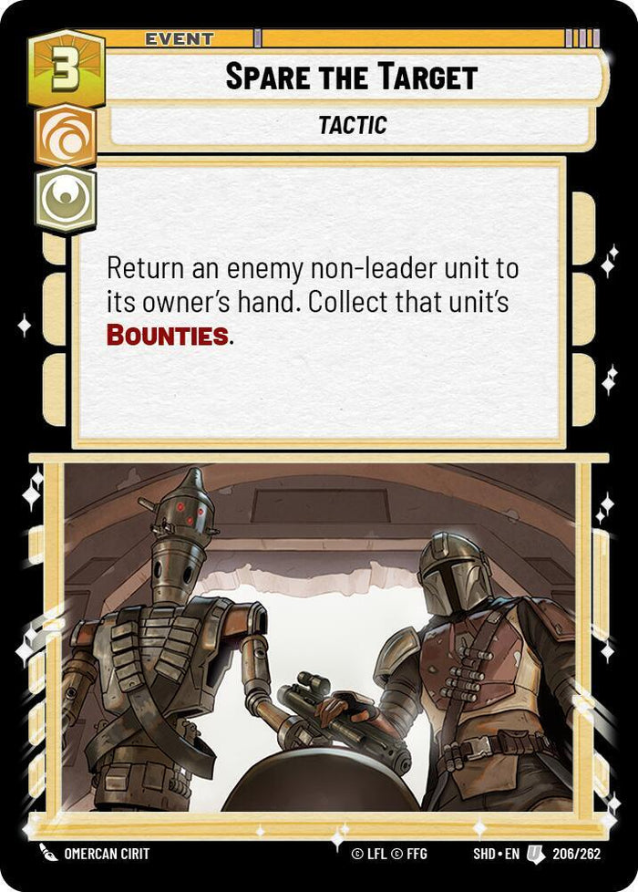 SWU - Spare the Target (206/262) (Foil)
