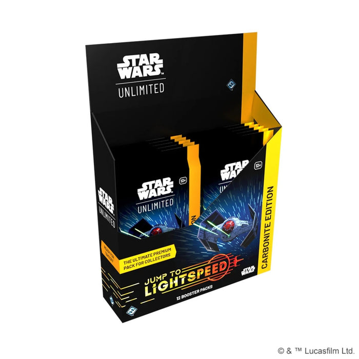 Star Wars: Unlimited - Jump to Lightspeed Carbonite Booster Box (1x12 Packs)