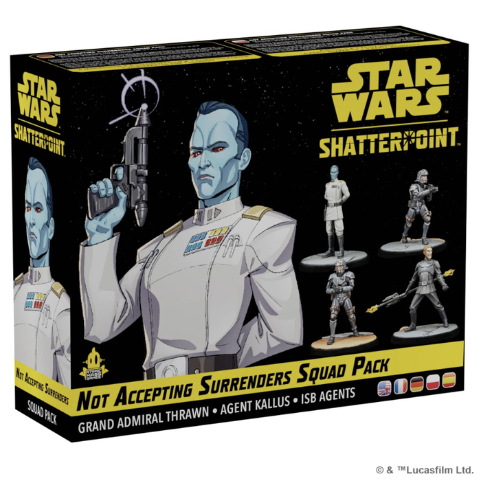 Star Wars Shatterpoint – Not Accepting Surrenders Squad Pack