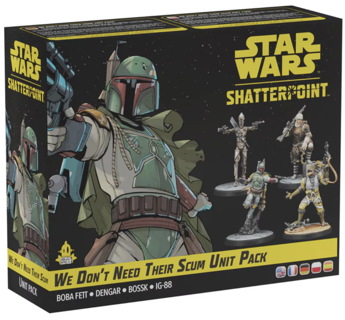 Star Wars Shatterpoint - We Don't Need Their Scum Squad Pack