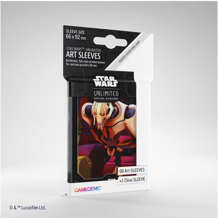 Star Wars Unlimited - Art Sleeves (General Grievous)