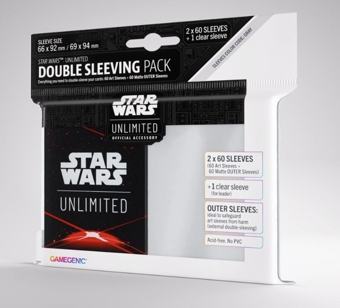 Star Wars: Unlimited - Double Sleeving Pack (Card Back Red)