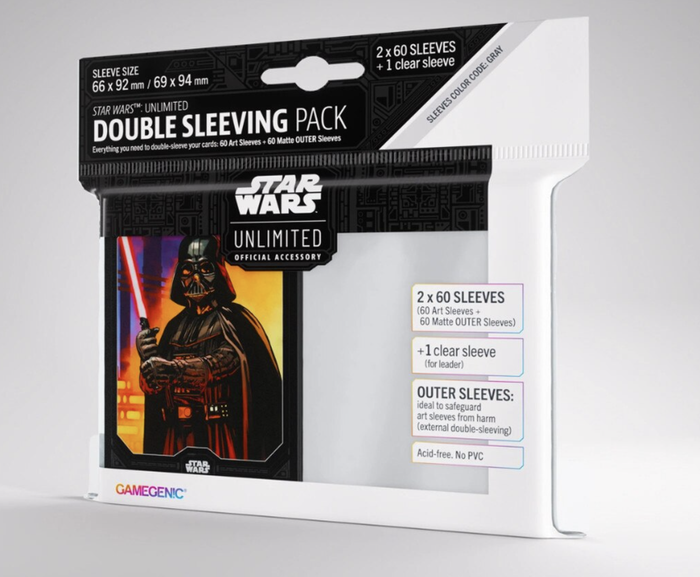 Star Wars: Unlimited - Double Sleeving Pack (Darth Vader)