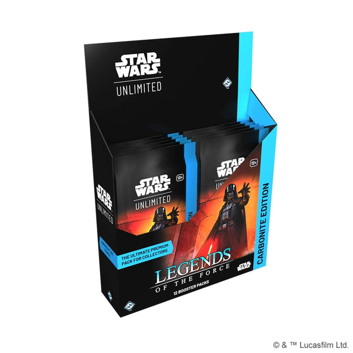 Star Wars Unlimited - Legends of the Force Carbonite Edition - Booster Box (1x12 Packs)