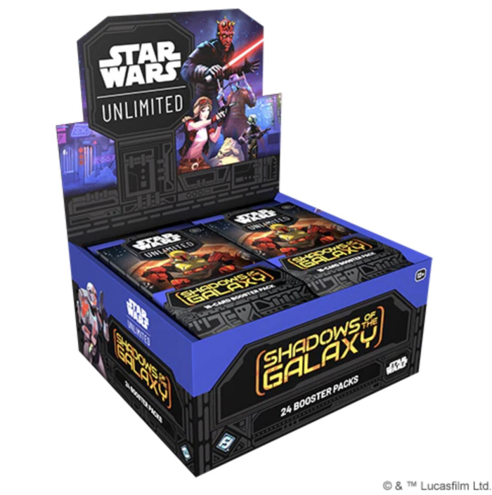 Star Wars Unlimited - Shadows of the Galaxy: Booster Box (1 x 24 packs)