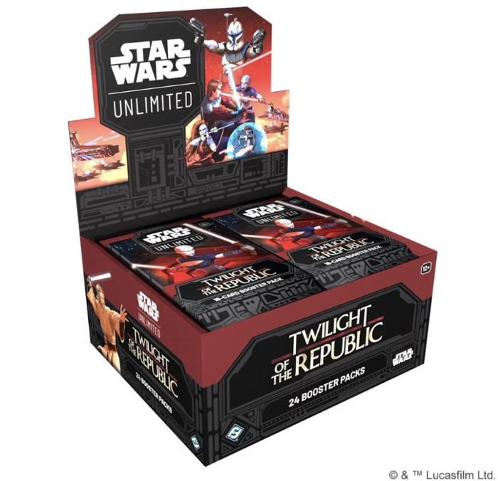 Star Wars Unlimited - Twilight of the Republic: Booster Box (1 x 24 packs)