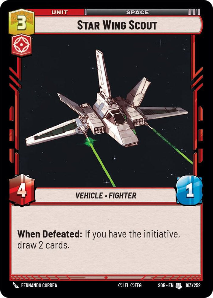 SWU - Star Wing Scout (163/252)