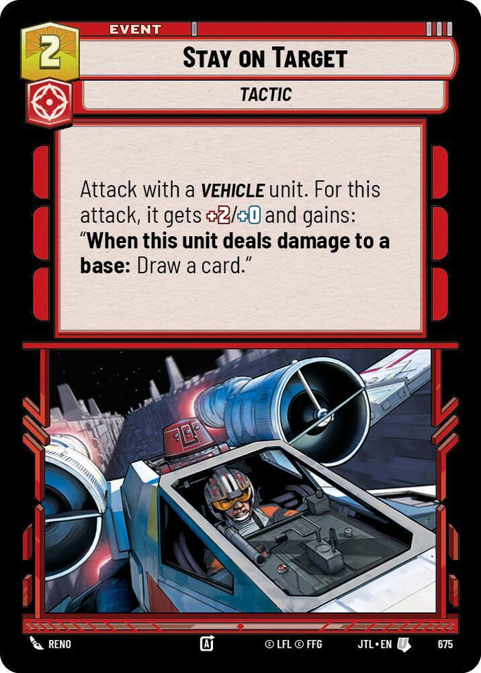SWU - Stay on Target  (675) (Foil)