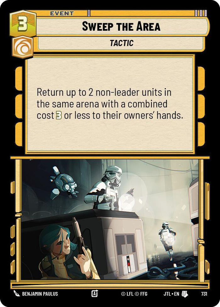 SWU - Sweep the Area  (731) (Foil)