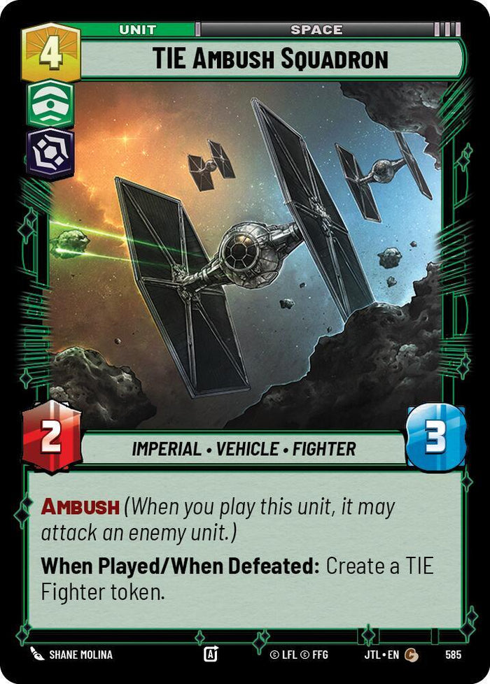 SWU - TIE Ambush Squadron  (585) (Foil)