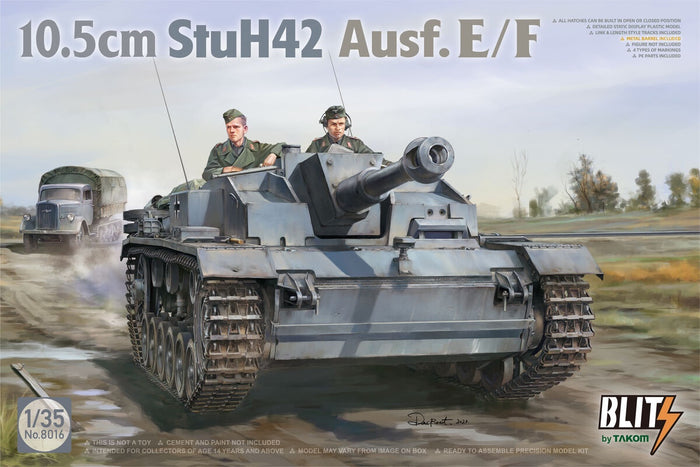 Takom - 1/35 10.5cm StuH42 Ausf.E/F