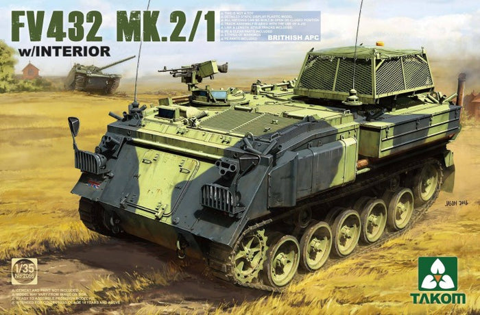 Takom - 1/35 British APC FV432 Mk.2/1 w/ Interior