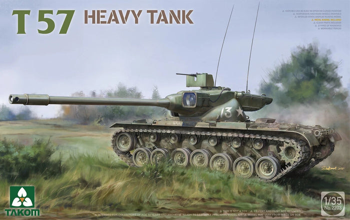 Takom - 1/35 T 57 Heavy Tank