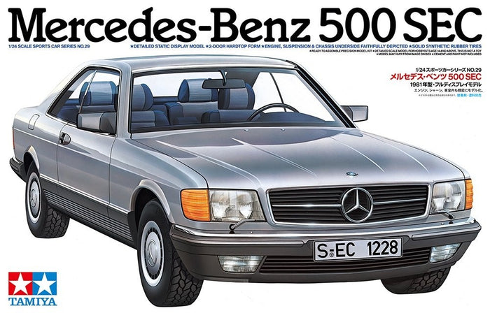Tamiya - 1/24 Mercedes-Benz 500 SEC