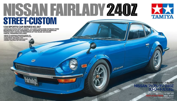 Tamiya - 1/24 Nissan Fairlady 240Z Street Custom