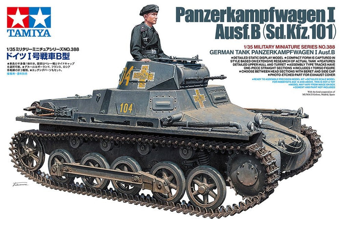 Tamiya - 1/35 German Panzerkampfwagen I Ausf.B