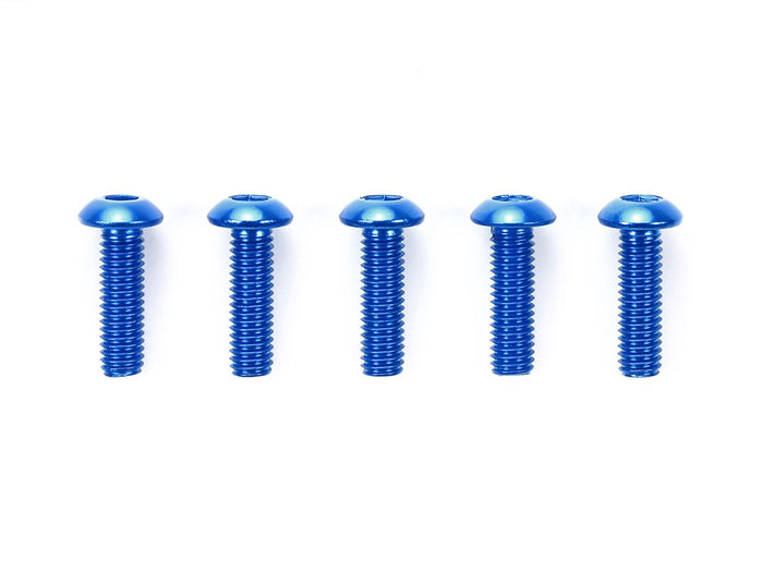 Tamiya - 3x10mm Socket Head Screw - Blue (5pcs)
