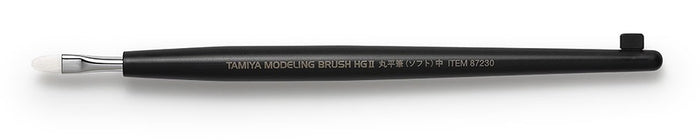 Tamiya - Modelling Brush HGII Rounded Flat Brush Soft (Med)