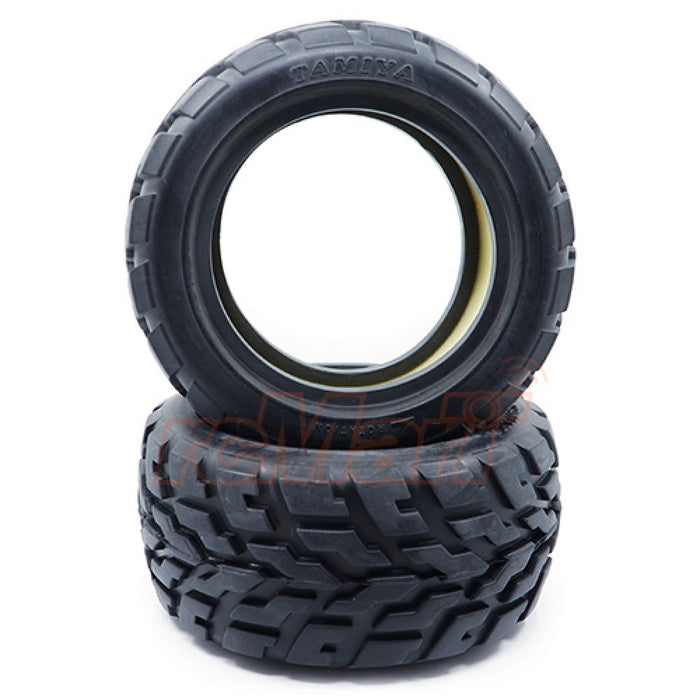 Tamiya - NDF01 V-Tread Block Tyres 75/47 (2)
