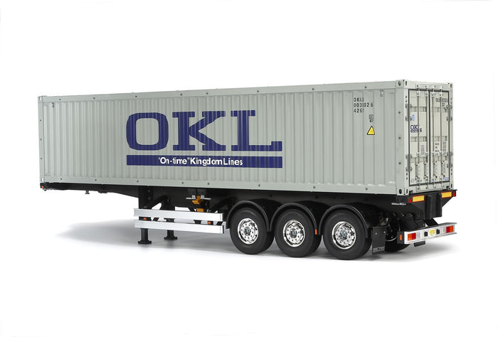 Tamiya - R/C 40-Foot Container 3-Axle Semi-Trailer