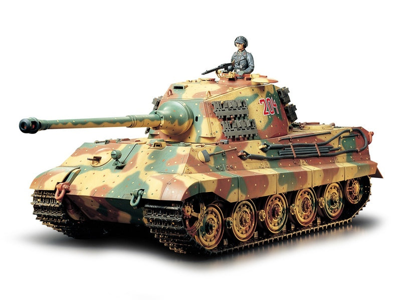 AFVモデラー別冊 スーパーキング 1/16 TigerⅡ製作ガイド Tamiya - 1/16 King Tiger Production Turret - R/C Full Option Kit