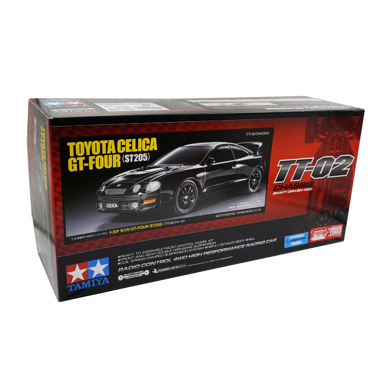 Tamiya R/C Toyota Celica GT-Four (ST205) (TT02) (ESC Incl) – Jix
