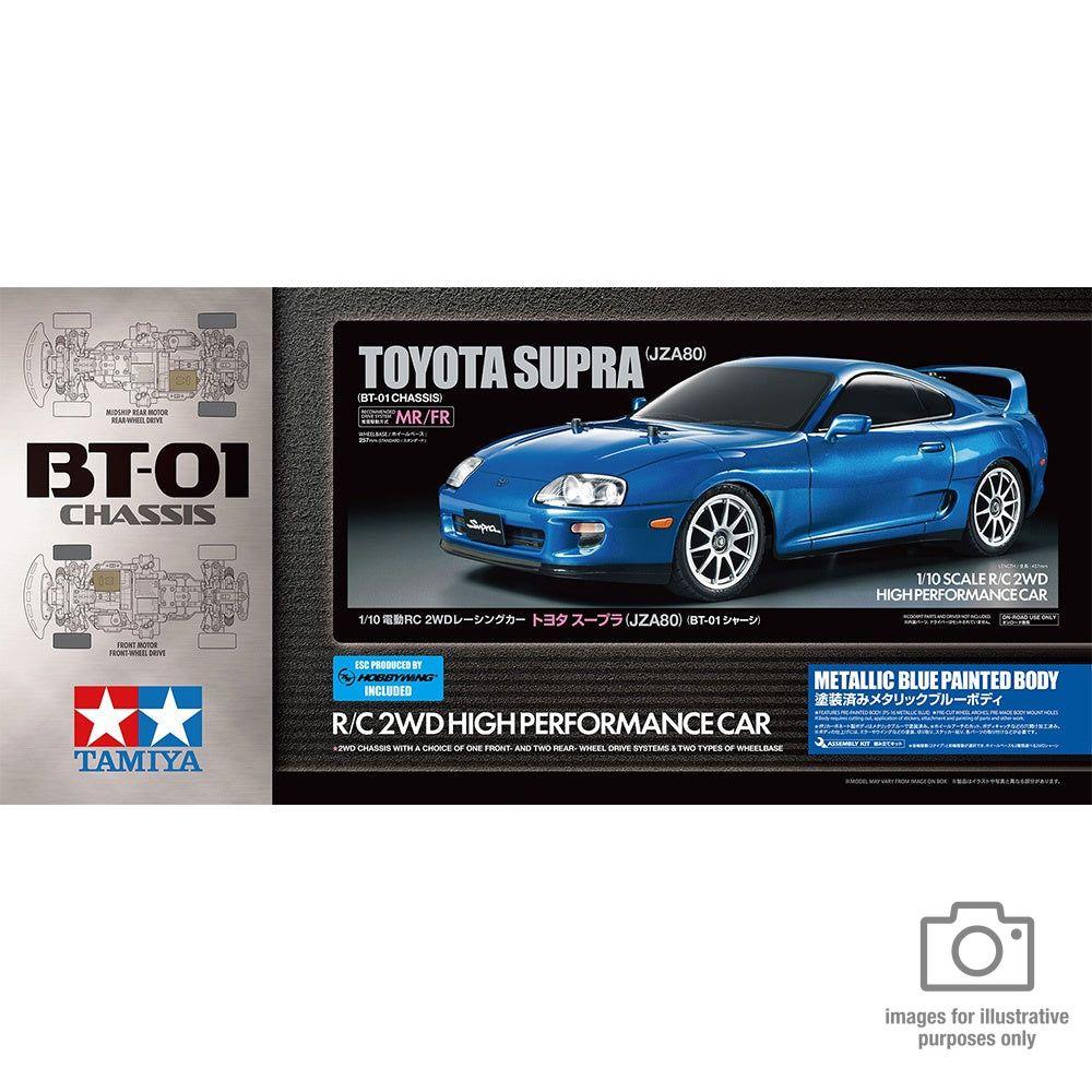 Tamiya R/C Toyota Supra (JZA80) w/ Pre-Painted Body (BT01) (w