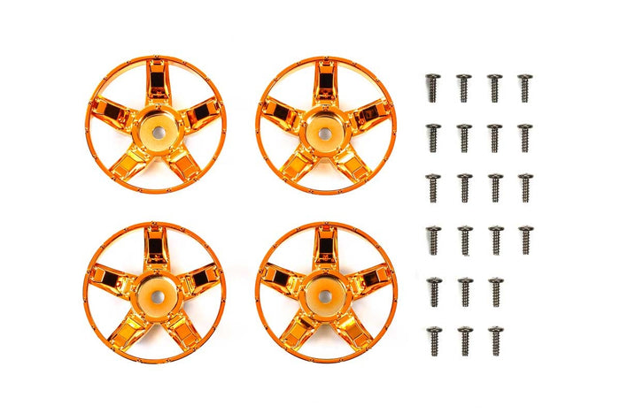 Tamiya - WR02CB S Parts Spokes (Orange)