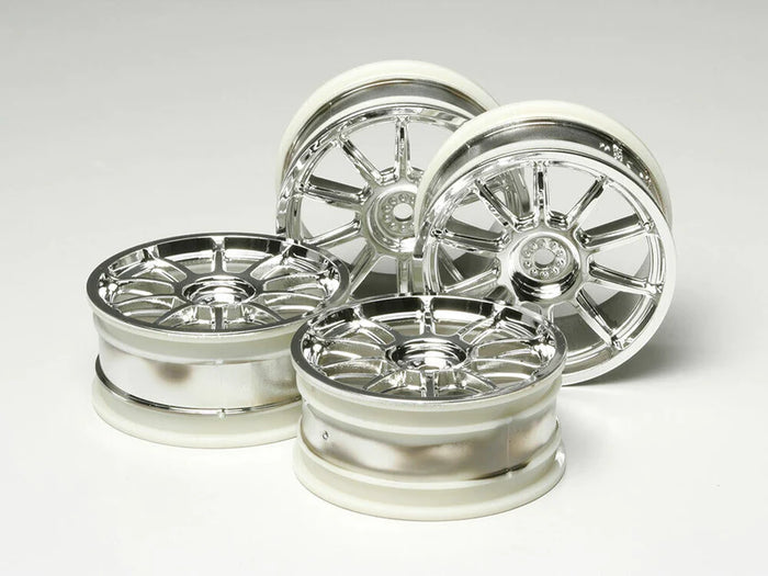 Tamiya - 10 Spoke Plated Wheel (4)