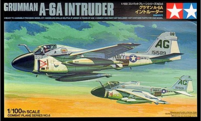 Tamiya - 1/100 A-6A Intruder