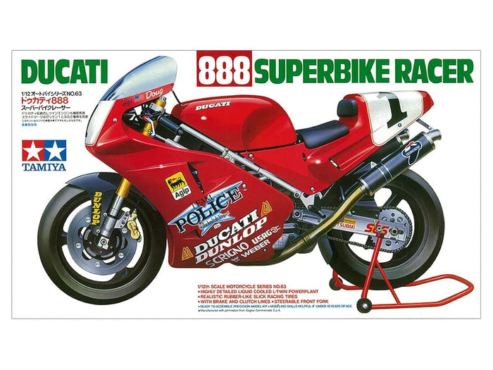 Tamiya - 1/12 Ducati 888 Superbike