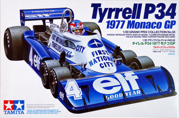 Tamiya - 1/20 Tyrrell P34 Monaco GP1977