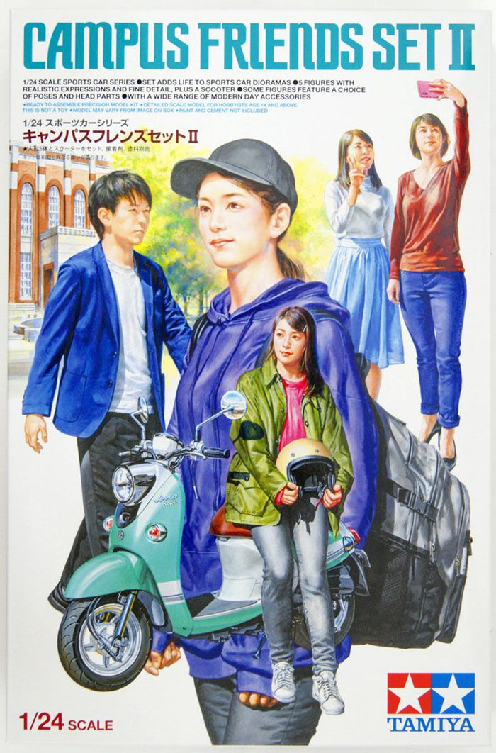 Tamiya - 1/24 Campus Friends Set 2