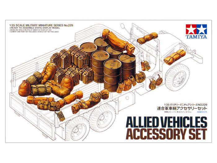 Tamiya - 1/35 Allied Vehicles Accessory Set