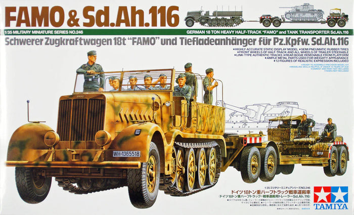 Tamiya - 1/35 FAMO & Sd.Anh.116 (Tank Transporter)