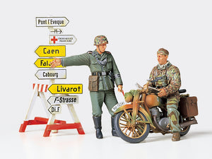 Tamiya - 1/35 German Military Motor Cycle Orderly Set