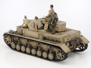 Tamiya - 1/35 German PZKW IV Ausf.F & Motorcycle Set
