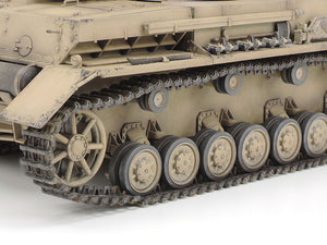 Tamiya - 1/35 German PZKW IV Ausf.F & Motorcycle Set